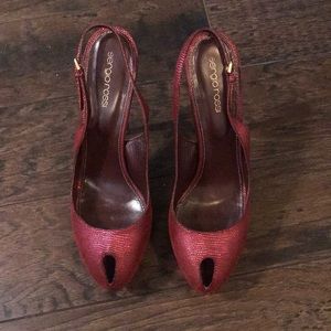 Sergio Rossi Sling Backs